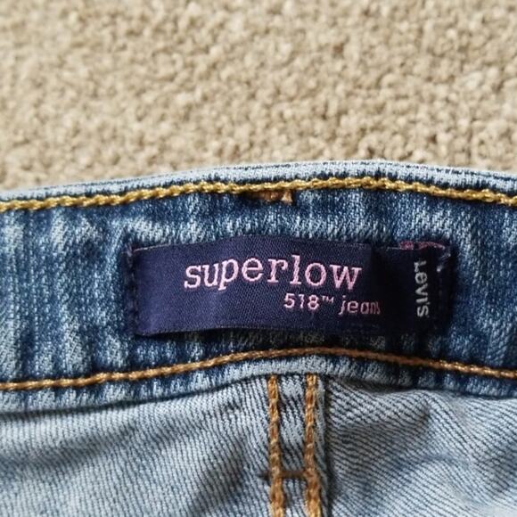 Levi's Jean's Cut Off Shorts Sz 7 - Picture 4 of 5